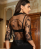 Chemisier COLLECTION LISE CHARMEL DESIR ET VOLUPTE NOIR