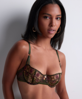 Soutien-Gorge corbeille COLLECTION AUBADE SOUND OF HEART DARK GARDEN