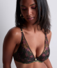 Soutien-Gorge Plunge Foulard COLLECTION AUBADE SOUND OF HEART DARK GARDEN