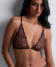 Soutien-Gorge Triangle sans Armature COLLECTION AUBADE CRAZY IN LOVE SATIN BROWN