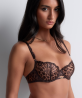 Soutien-Gorge Corbeille Armatures COLLECTION AUBADE CRAZY IN LOVE SATIN BROWN