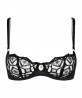Soutien-Gorge Corbeille COLLECTION AUBADE SENS OF ILLUSION BLACK