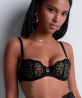 Soutien-Gorge Corbeille COLLECTION AUBADE SENS OF ILLUSION BLACK