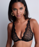 Soutien-Gorge Triangle Plunge COLLECTION AUBADE SENSE OF ILLUSION BLACK