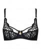 Soutien-Gorge Emboitant Foulard COLLECTION AUBADE SENSE OF ILLUSION BLACK