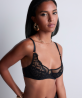 Soutien-Gorge Emboitant Foulard COLLECTION AUBADE SENSE OF ILLUSION BLACK