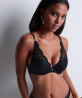 Soutien-Gorge Plunge Foulard COLLECTION AUBADE SENSE OF ILLUSION BLACK