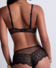Shorty COLLECTION AUBADE SENSE OF ILLUSION BLACK