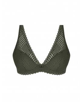Soutien-Gorge Triangle 1/2 mousse COLLECTION ANTIGEL TRESSAGE GRAPHIC ECLAT AVENTURE