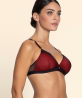 Soutien-Gorge sans Armature COLLECTION LISE CHARMEL BELLISSIME INCONNUE OMBRE ROUGE