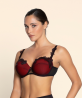Soutien-Gorge Corbeille Bien-Être COLLECTION LISE CHARMEL BELLISSIME INCONNUE OMBRE ROUGE