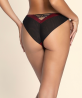 Slip Séduction COLLECTION LISE CHARMEL BELLISSIME INCONNUE OMBRE ROUGE