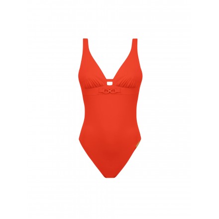 Maillot de Bain une pièce Nageur Maintien COLLECTION LISE CHARMEL GRACE INIFINIE ORANGE