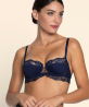 Soutien-Gorge Corbeille COLLECTION LISE CHARMEL ECLAT COUTURE BLEU NIGHT