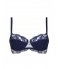 Soutien-Gorge Corbeille COLLECTION LISE CHARMEL ECLAT COUTURE BLEU NIGHT