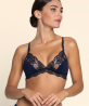 Soutien-Gorge sans Armature COLLECTION LISE CHARMEL ECLAT COUTURE BLEU NIGHT