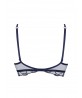 Soutien-Gorge Coque COLLECTION LISE CHARMEL ECLAT COUTURE BLEU NIGHT