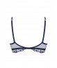Soutien-Gorge Coque Couture COLLECTION LISE CHARMEL ECLAT COUTURE BLEU NIGHT