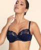Soutien-Gorge Corbeille Bien Être COLLECTION LISE CHARMEL ECLAT COUTURE BLEU NIGHT