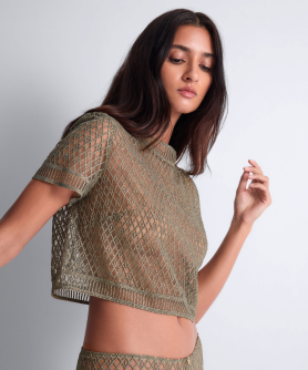 Top Manches COLLECTION AUBADE STARDUST DREAM NILE GREEN