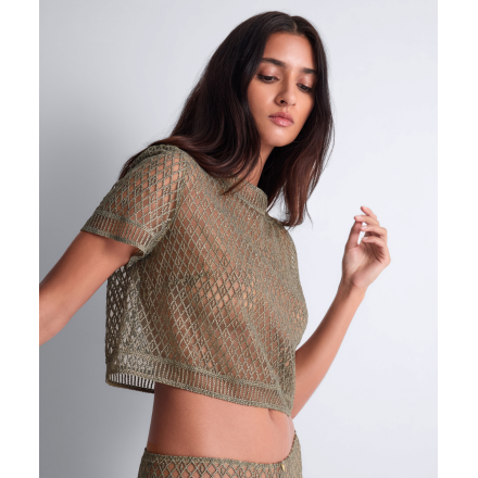 Top Manches COLLECTION AUBADE STARDUST DREAM NILE GREEN