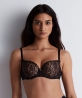 Soutien Gorge Corbeille Coque COLLECTION AUBADE ROSESSENCE BLACK
