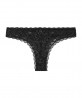 tanga COLLECTION AUBADE ROSESSENCE BLACK