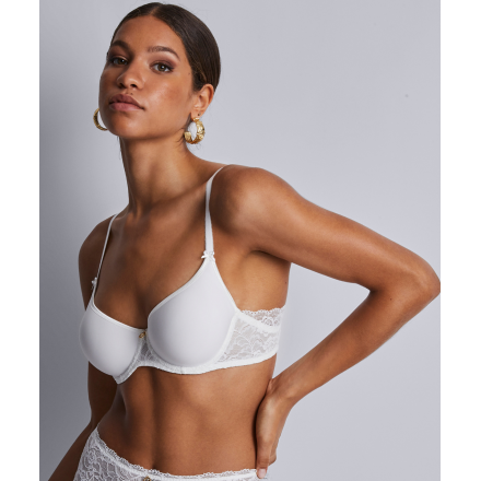Soutien Gorge Coque Moulé Lisse Spacer COLLECTION AUBADE ROSESSENCE OPALE 