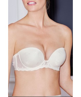 Soutien-gorge sans bretelles décolleté