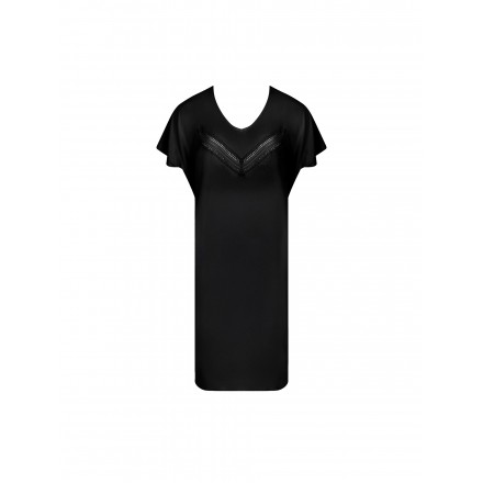 Nuisette Manches Courtes COLLECTION ANTIGEL SIMPLY GRAPHIC NOIR