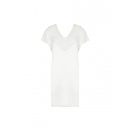Nuisette Manches Courtes COLLECTION ANTIGEL SIMPLY GRAPHIC ECRU NACRE