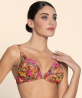 Soutien gorge Glam Triangle Danse des Fleurs