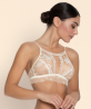 Soutien gorge Bandeau Souple Sublime Organza