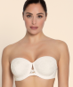 Soutien gorge bandeau coques bonnets profonds Sublime Organza
