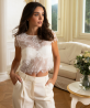 Top Sublime Organza