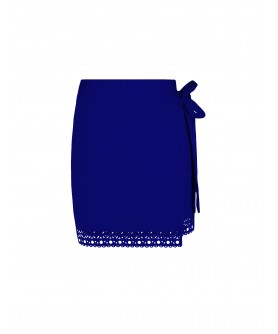 Paréo Ajourage couture-Outremer