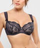 Soutien gorge corbeille Charlotte - Anthracite