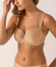 Soutien-gorge corbeille maille Thalia - Caramel
