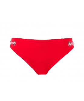 Slip de bain charme LISE CHARMEL TRESSES NAUTIQUES ROUGE