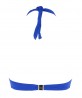 Haut de maillot de bain triangle LISE CHARMEL AJOURAGE COUTURE ETRAVE BLEU