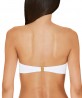 Haut de maillot de bain bandeau AUBADE GLAM COCKTAIL WHITE