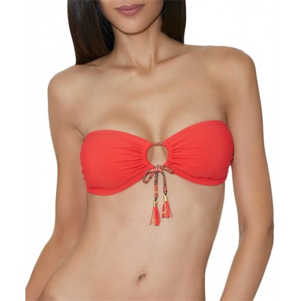 Haut de maillot de bain bandeau AUBADE EXOTIC WAVES CUZCO