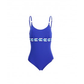 Maillot de bain une pièce nageur maintien LISE CHARMEL TRANSAT FASHION TRANSAT BLEU