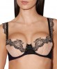 Soutien-gorge corbeille AUBADE PASSION NOCTURNE NOIR CHARNEL