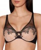 Soutien-gorge triangle avec armatures AUBADE PASSION NOCTURNE NOIR CHARNEL