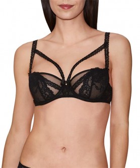 Soutien-gorge corbeille AUBADE TROUBLANT DESIR NOIR