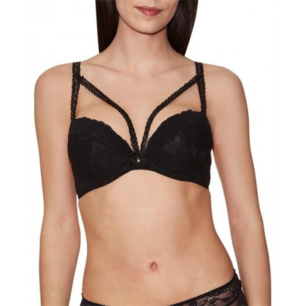 Soutien-gorge push-up AUBADE TROUBLANT DESIR NOIR