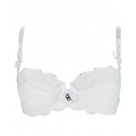 Soutien-gorge corbeille LISE CHARMEL SOIR DE VENISE BLANC