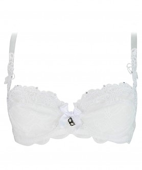 Soutien-gorge corbeille LISE CHARMEL SOIR DE VENISE BLANC