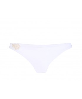 Slip taille basse LISE CHARMEL FANTAISIE ROMAINE BLANC